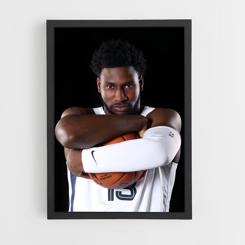 Poster Jaren jackson – affiche Basketball (vue 2)